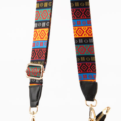 Handmade Kilim Unique Twin Bags Column Strap Zipper Closure Lined