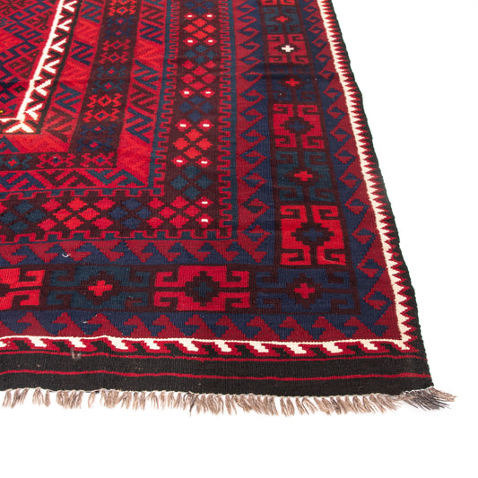 Oriental Kilim Anatolian Handmade Wool On Wool 243 X 293 Cm - 8' X 9' 7" Red C014 ER34