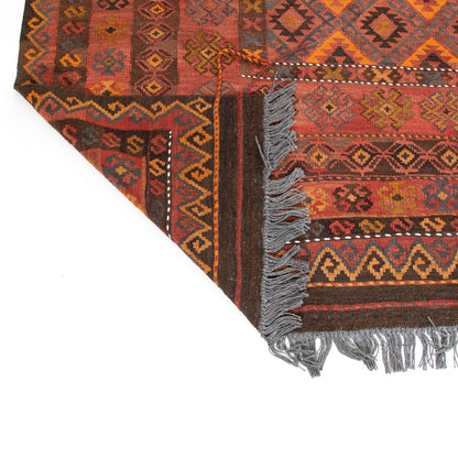 Oriental Kilim Anatolian Handmade Wool On Wool 244 X 310 Cm - 8' X 10' 2" Orange C011 ER34