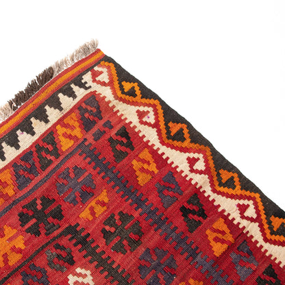 Oriental Kilim Anatolian Handmade Wool On Wool 248 X 360 Cm - 8' 2" X 11' 10" Red C014 ER34