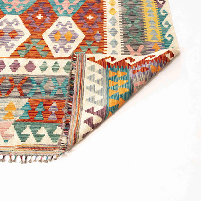 Oriental Kilim Anatolian Handmade Wool On Wool 290 X 405 Cm - 9' 6'' X 13' 3'' Multicolor C016