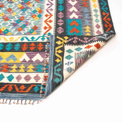 Oriental Kilim Anatolian Handmade Wool On Wool 298 X 398 Cm - 9' 9'' X 13' 1'' Multicolor C016