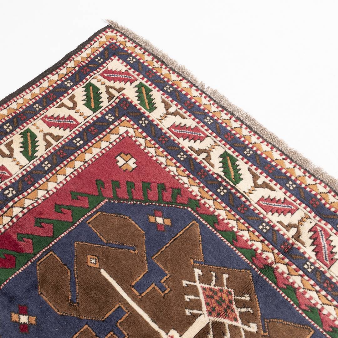 Oriental Rug Anatolian Hand Knotted Wool On Wool 180 X 280 Cm - 5' 11'' X 9' 3'' Red C014 ER12