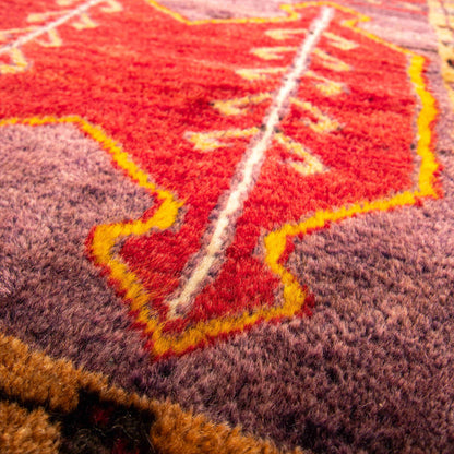 Oriental Rug Anatolian Handmade Wool On Wool 106 X 191 Cm - 3' 6'' X 6' 4'' Red C014 ER01