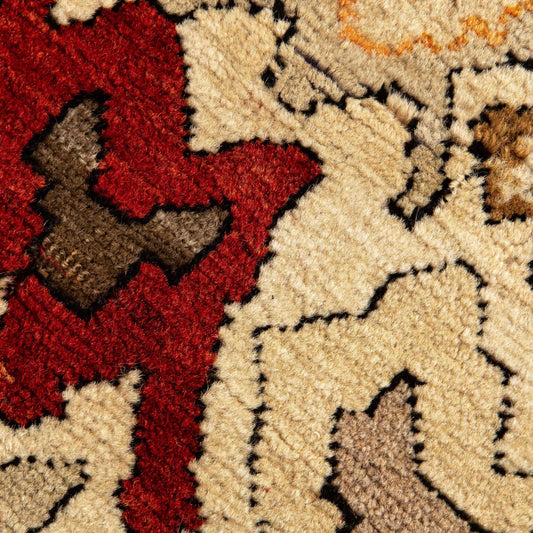 Oriental Rug Anatolian Handwoven Wool On Wool 110 x 171 Cm - 3' 8'' x 5' 8'' Black C002 ER01