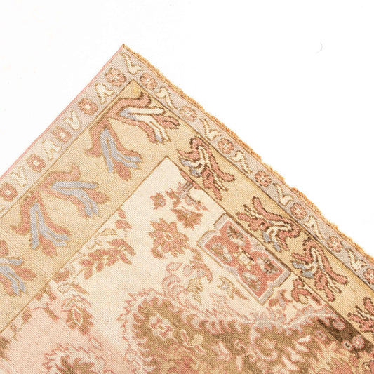 Oriental Rug Anatolian Handwoven Wool On Wool 205 x 317 Cm - 6' 9'' x 10' 5'' Orange C011 ER23