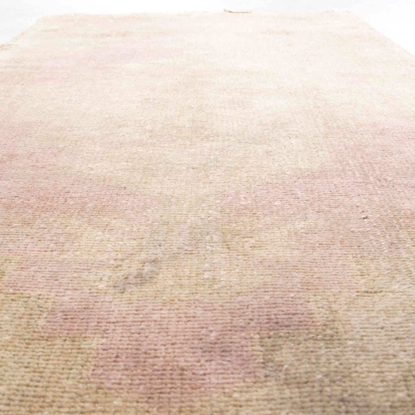 Oriental Rug Anatolian Handwoven Wool On Wool 50 x 113 Cm - 1' 8'' x 3' 9'' Sand C007 ER01