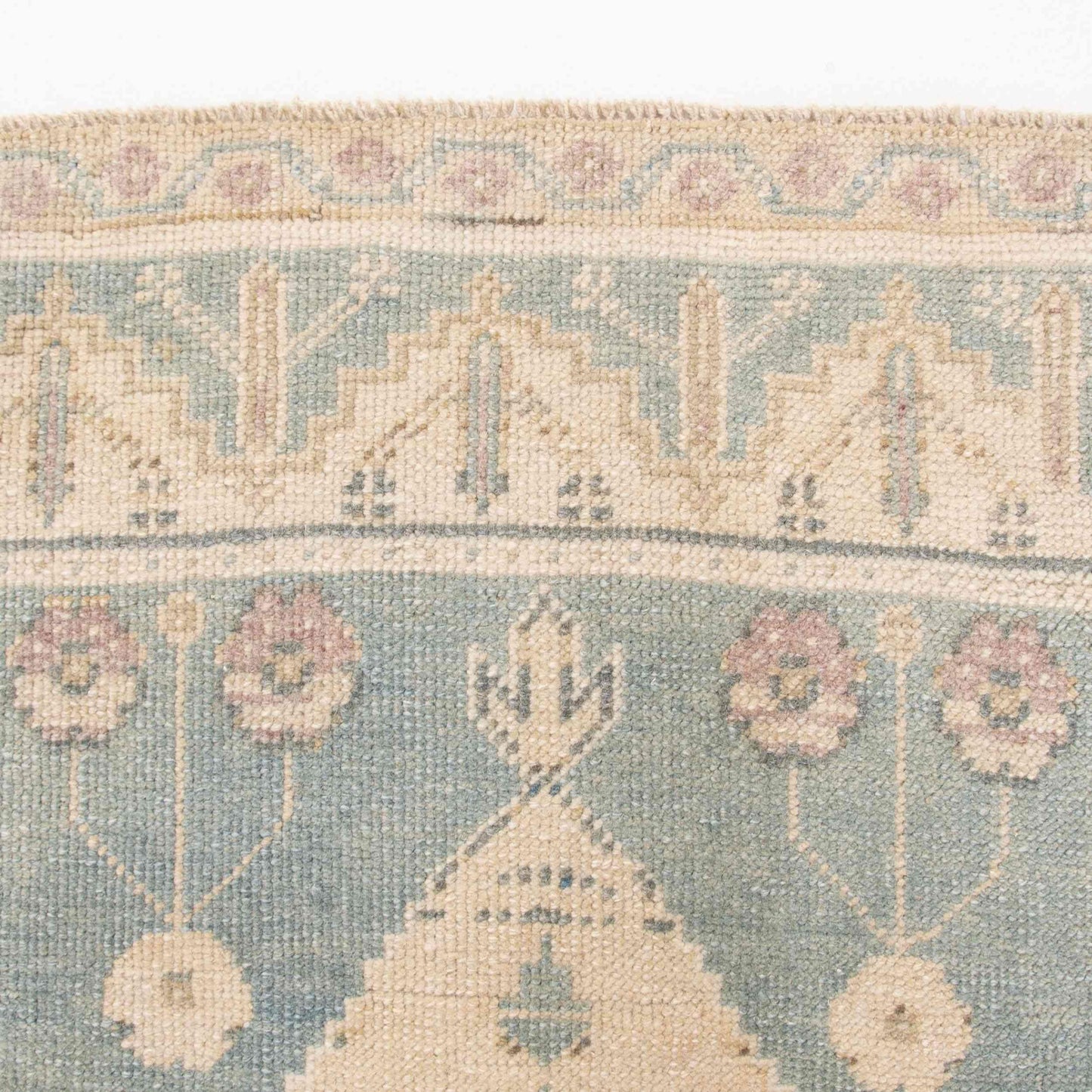 Oriental Rug Anatolian Handwoven Wool On Wool 56 x 120 Cm - 1' 11'' x 4' Sand C007 ER01