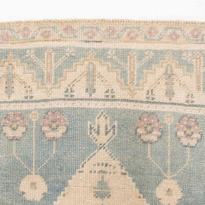 Oriental Rug Anatolian Handwoven Wool On Wool 56 x 120 Cm - 1' 11'' x 4' Sand C007 ER01