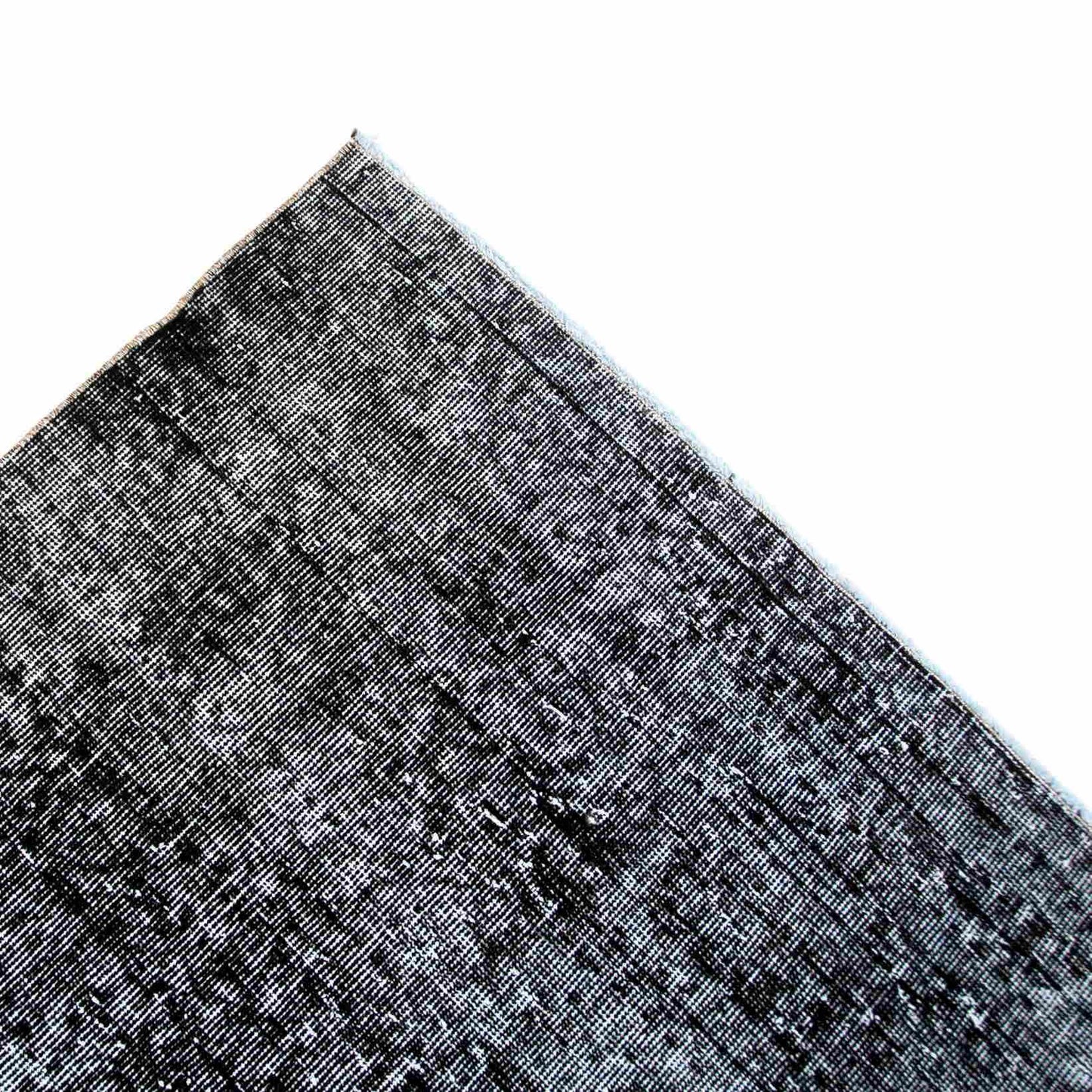 Alfombra oriental vintage anudada a mano de lana sobre algodón 195 x 309 cm - 6' 5'' x 10' 2'' Negro C002 ER23