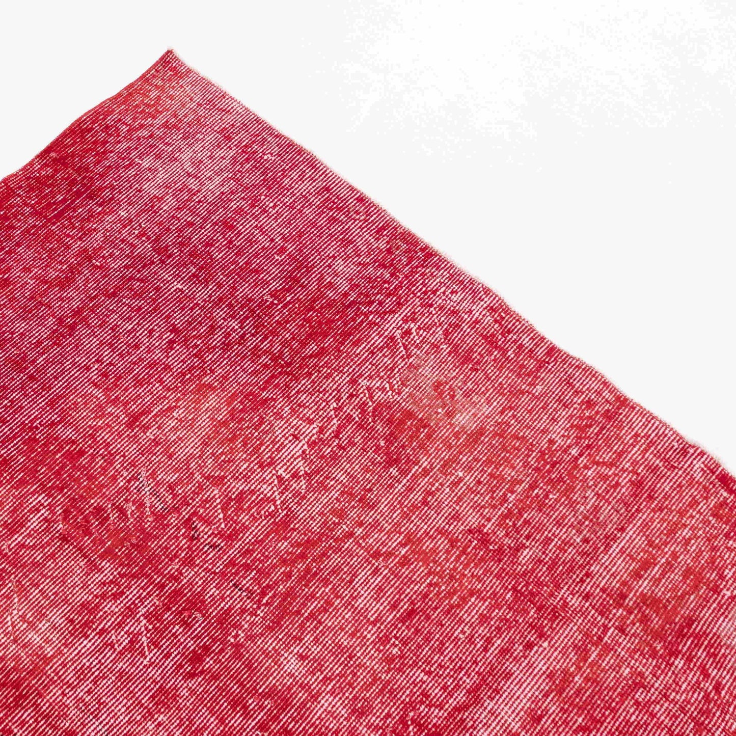 Alfombra oriental vintage anudada a mano de lana sobre algodón 200 x 293 cm - 6' 7'' x 9' 8'' Rojo C014 ER23