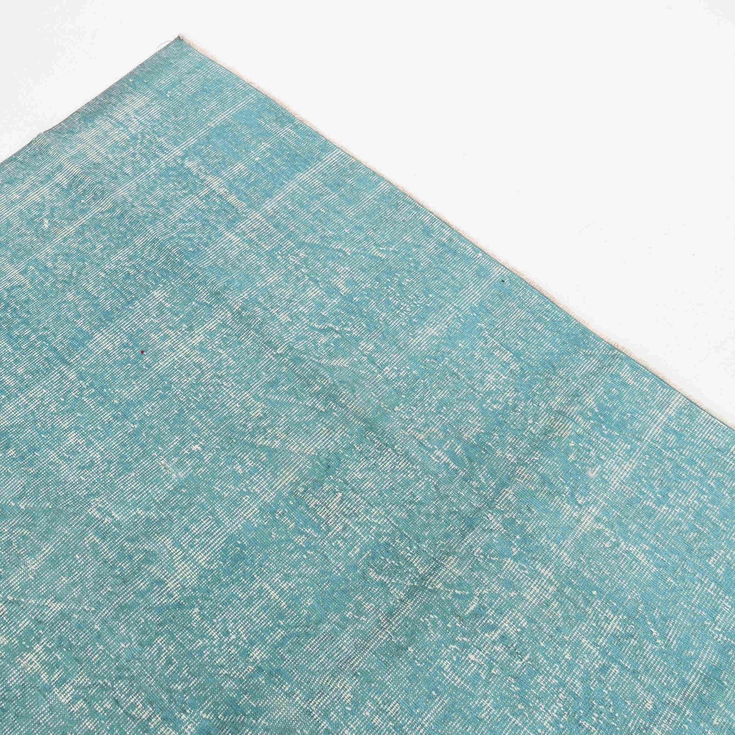 Alfombra oriental vintage anudada a mano de lana sobre algodón 210 x 312 cm - 6' 11'' x 10' 3'' Verde C003 ER23