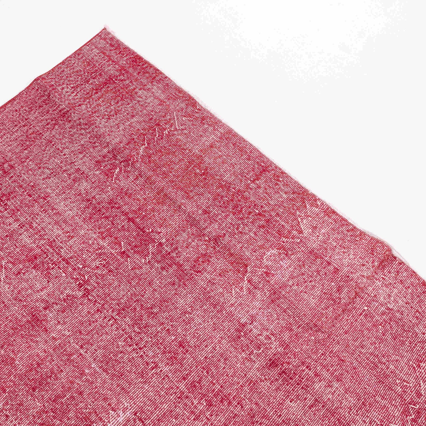 Alfombra oriental vintage anudada a mano de lana sobre algodón 219 x 315 cm - 7' 3'' x 10' 5'' Rojo C014 ER23