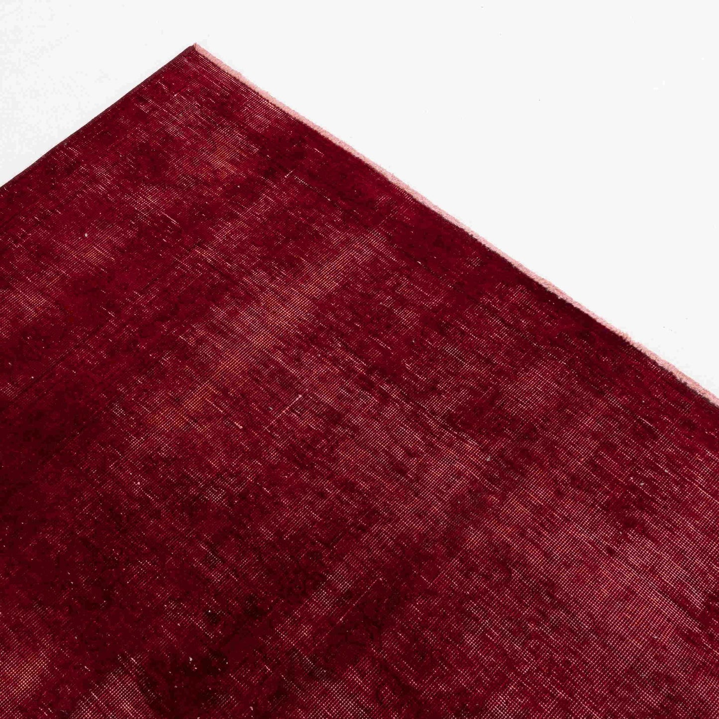 Alfombra oriental vintage anudada a mano de lana sobre algodón 245 x 337 cm - 8' 1'' x 11' 1'' Rojo C014 ER23