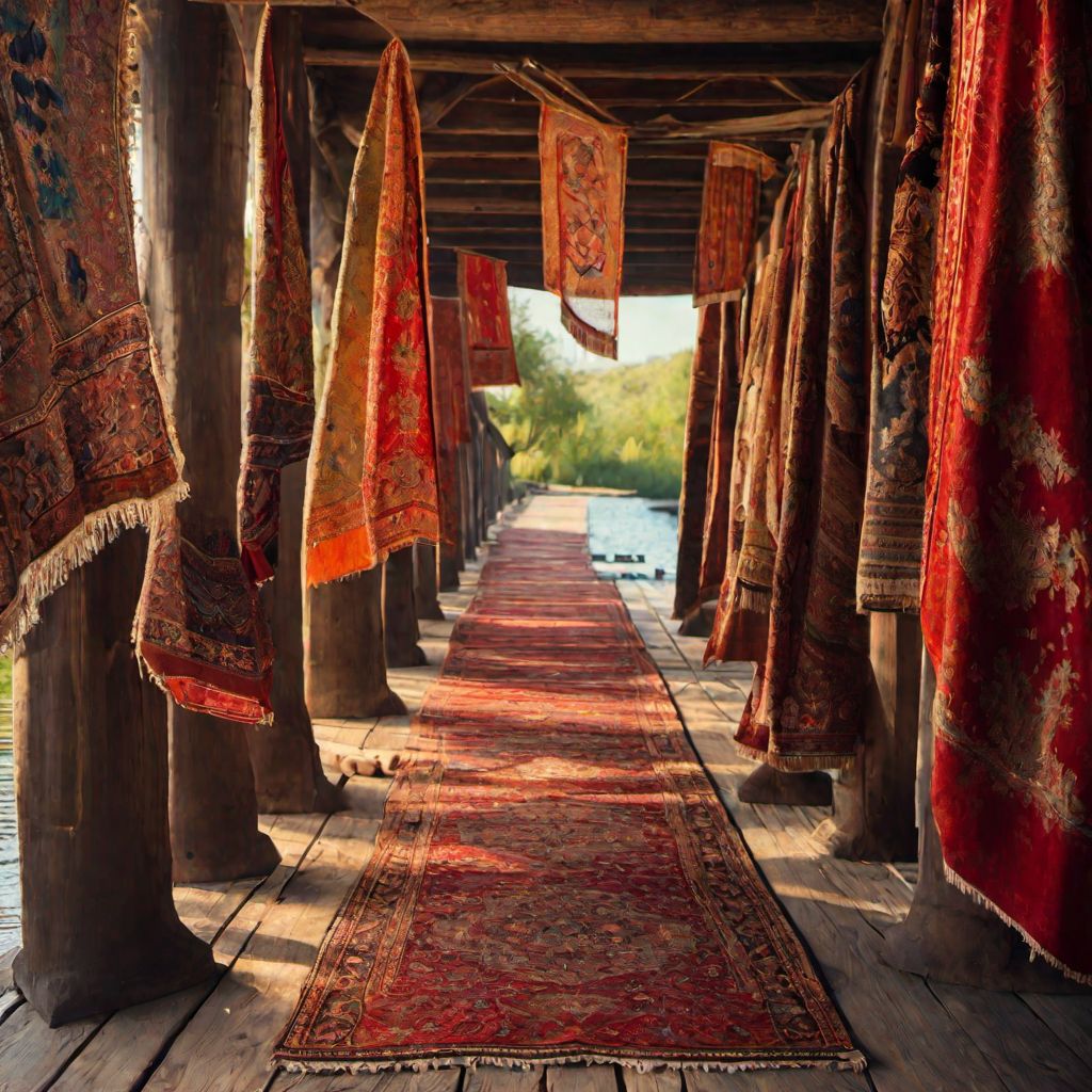 The Midnight Odyssey: Weaving Tales of the Silk Road on Oriental Carpets