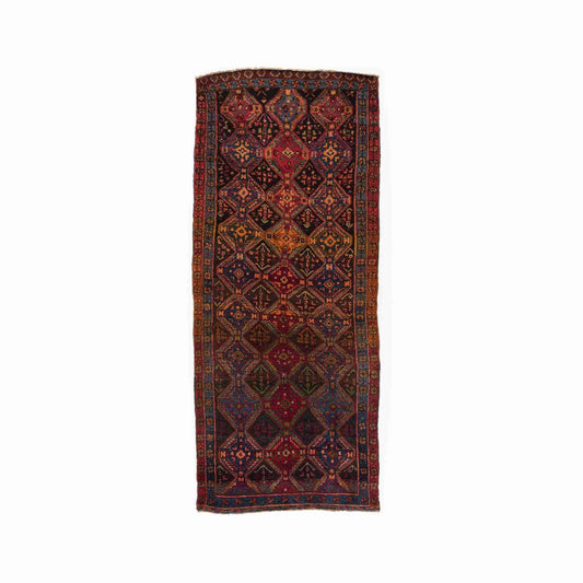Carpet Hand Woven Anatolian Wool On Wool Authentic Unique Original 146 X 356 Cm - 4' 10'' X 11' 9'' Red C014 ER23