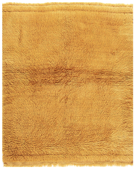 Oriental Kilim Anatolian Handmade Wool On Wool 125 X 150 Cm - 4' 2'' X 5' Yellow C006 ER01