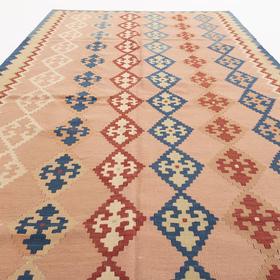 Oriental Kilim Anatolian Handmade Wool On Wool 138 X 268 Cm - 4' 7'' X 8' 10'' ER12