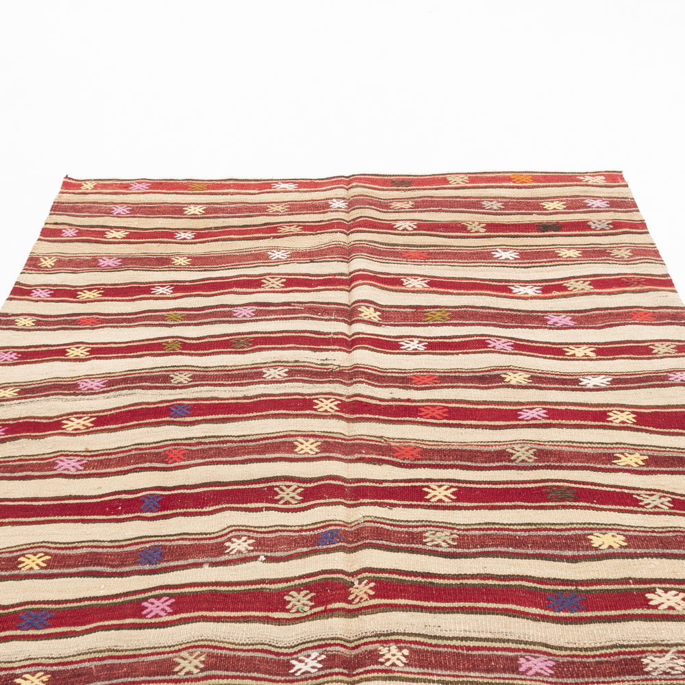 Oriental Kilim Anatolian Handmade Wool On Wool 170 X 305 Cm - 5' 7'' X 10' 1'' ER12