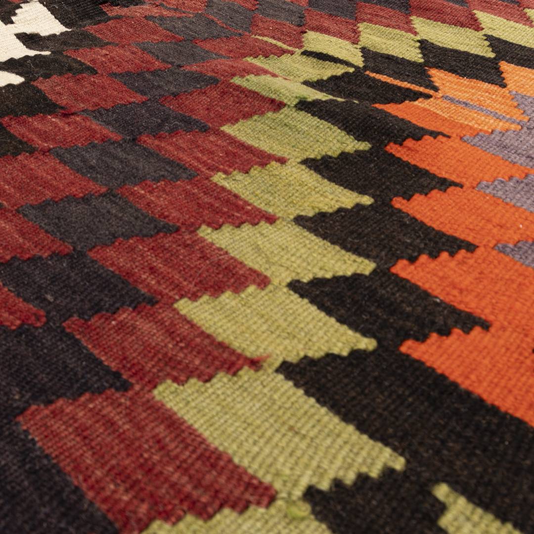 Oriental Kilim Anatolian Handmade Wool On Wool 180 X 255 Cm - 5' 11'' X 8' 5'' ER12