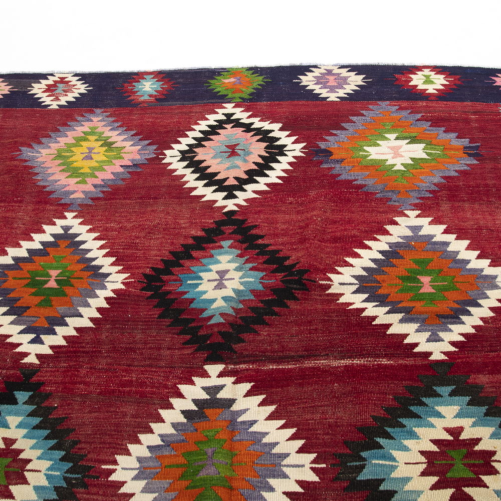 Oriental Kilim Anatolian Handmade Wool On Wool 205 X 320 Cm - 6' 9'' X 10' 6'' ER23