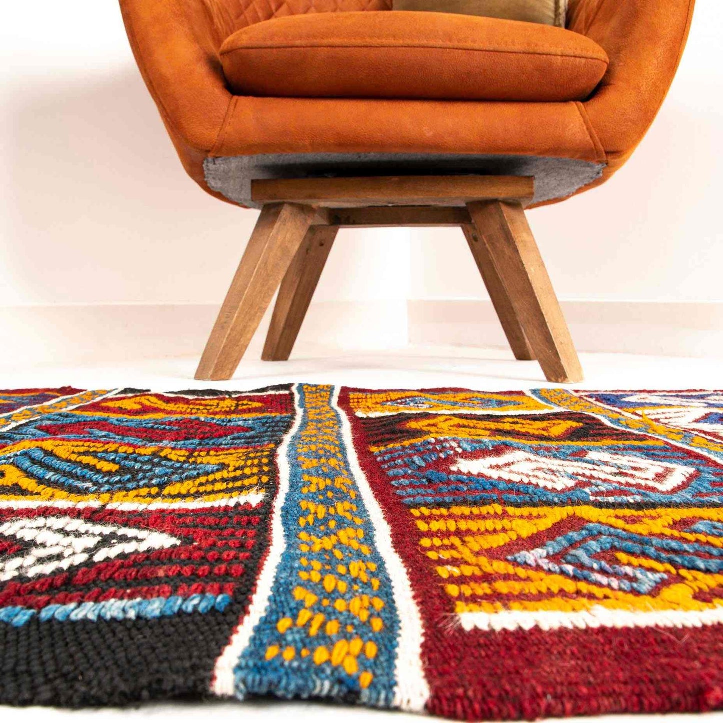 Oriental Kilim Anatolian Handmade Wool On Wool 60 X 90 Cm - 2' X 3' Multicolor C016 ER01