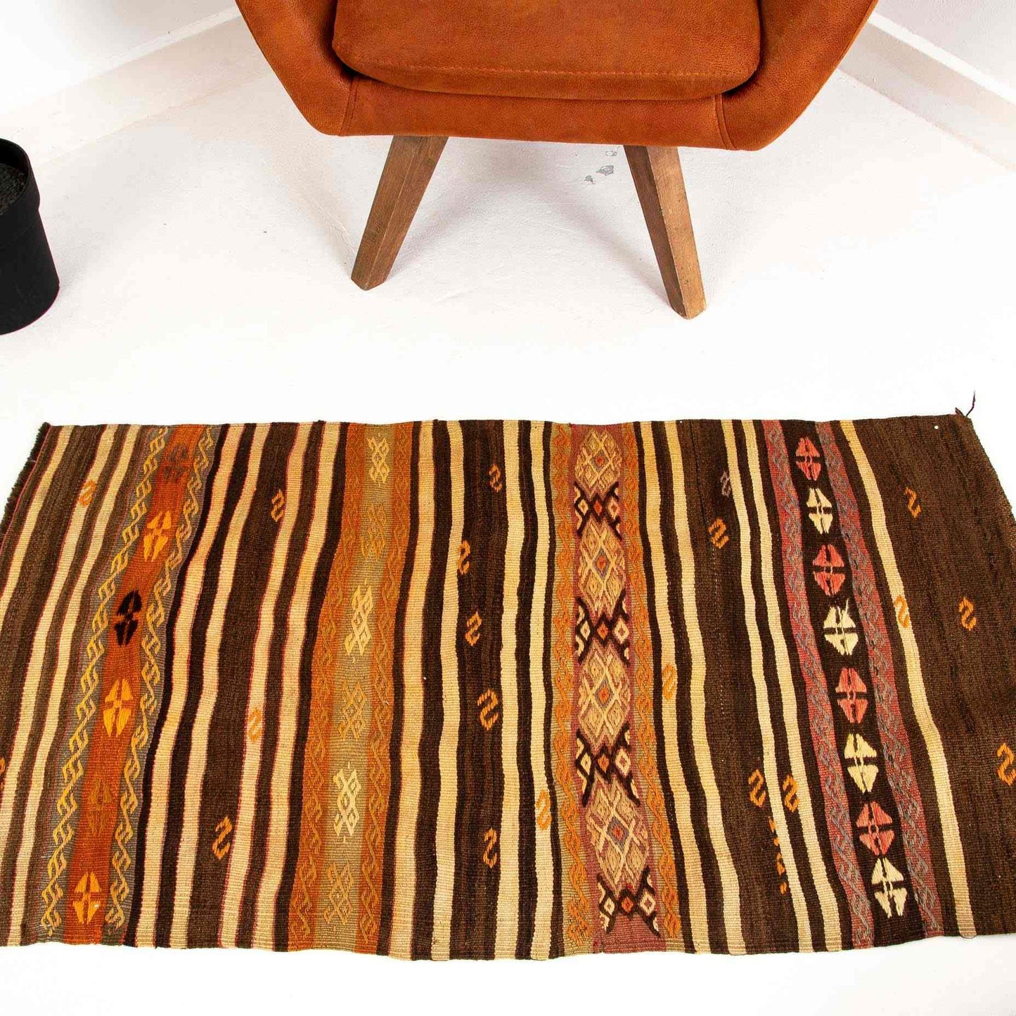 Oriental Kilim Anatolian Handmade Wool On Wool 65 X 100 Cm - 2' 2'' X 3' 4'' ER01