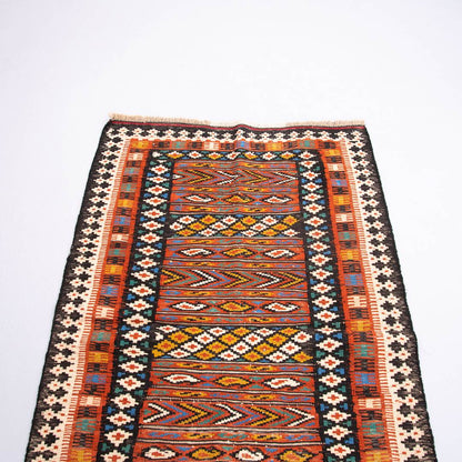 Oriental Kilim Anatolian Handmade Wool On Wool 97 X 152 Cm - 3' 3'' X 5' ER01