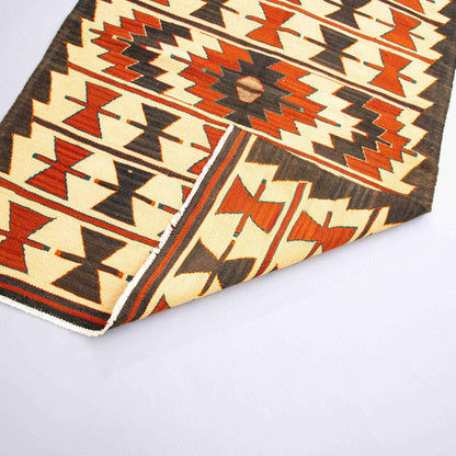Oriental Kilim Anatolian Handmade Wool On Wool 100 X 135 Cm - 3' 4'' X 4' 6'' ER01