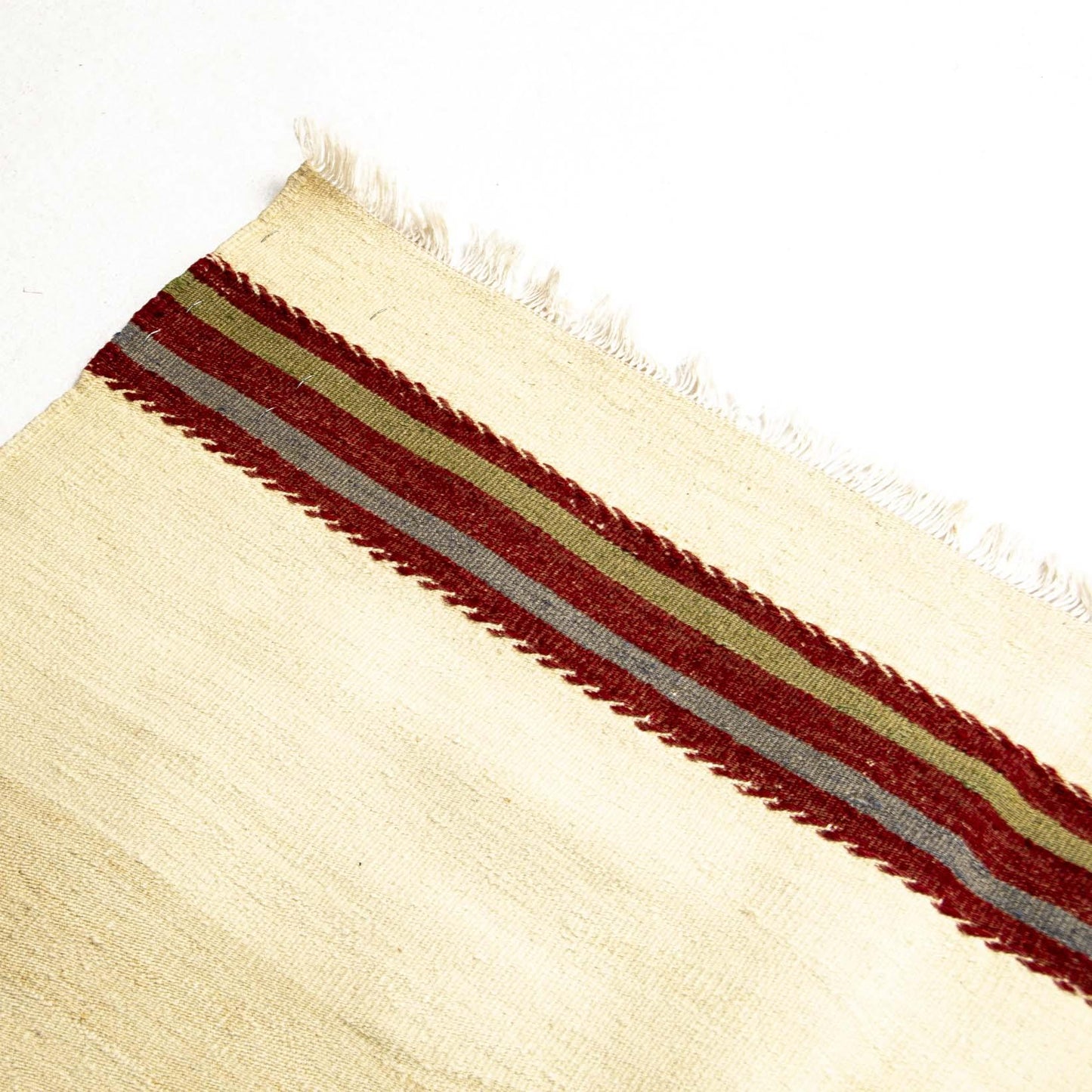 Oriental Kilim Anatolian Handmade Wool On Wool 102 X 135 Cm - 3' 5'' X 4' 6'' ER01