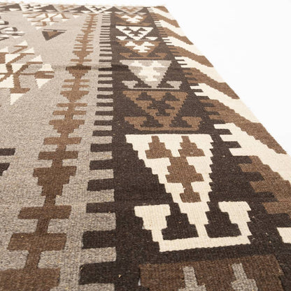 Oriental Kilim Anatolian Handmade Wool On Wool 193 X 205 Cm - 6' 4'' X 6' 9'' ER12