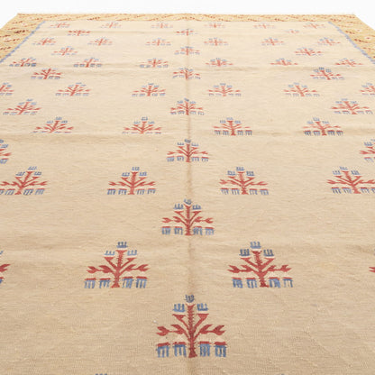 Oriental Kilim Anatolian Handmade Wool On Wool 203 X 288 Cm - 6' 8'' X 9' 6'' ER23