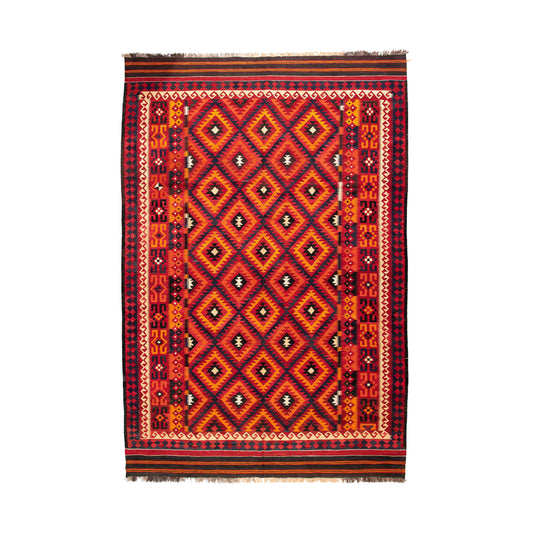 Oriental Kilim Anatolian Handmade Wool On Wool 253 X 377 Cm - 8' 4" X 12' 4" - ER34