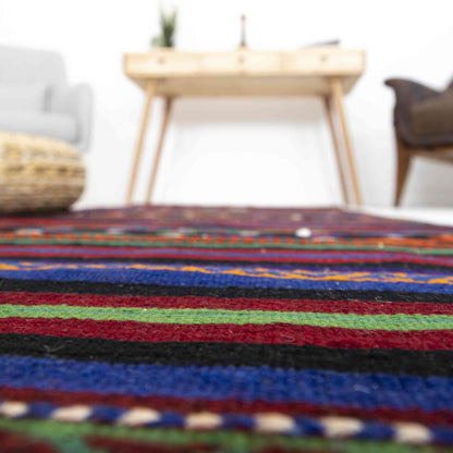 Oriental Kilim Anatolian Handmade Wool On Wool 80 x 320 Cm - 2' 8'' x 10' 6'' ER01