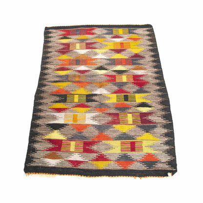 Oriental Kilim Anatolian Handmade Wool On Wool 90 X 134 Cm - 3' X 4' 5'' ER01