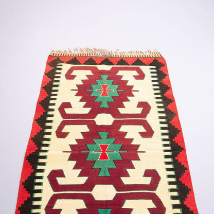 Oriental Kilim Anatolian Handmade Wool On Wool 93 X 166 Cm - 3' 1'' X 5' 6'' ER01