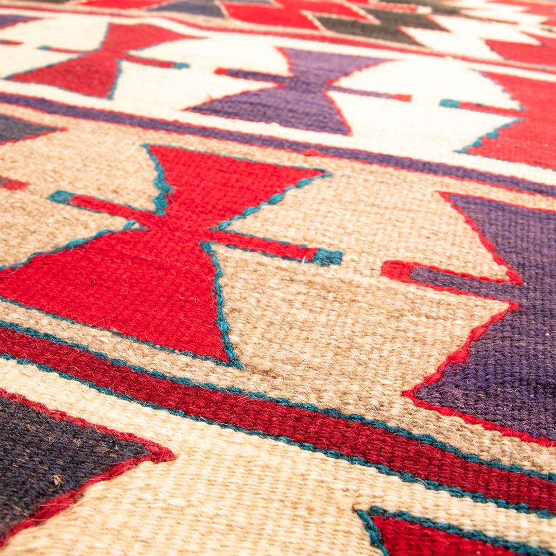 Oriental Kilim Anatolian Handmade Wool On Wool 94 X 143 Cm - 3' 2'' X 4' 9'' ER01