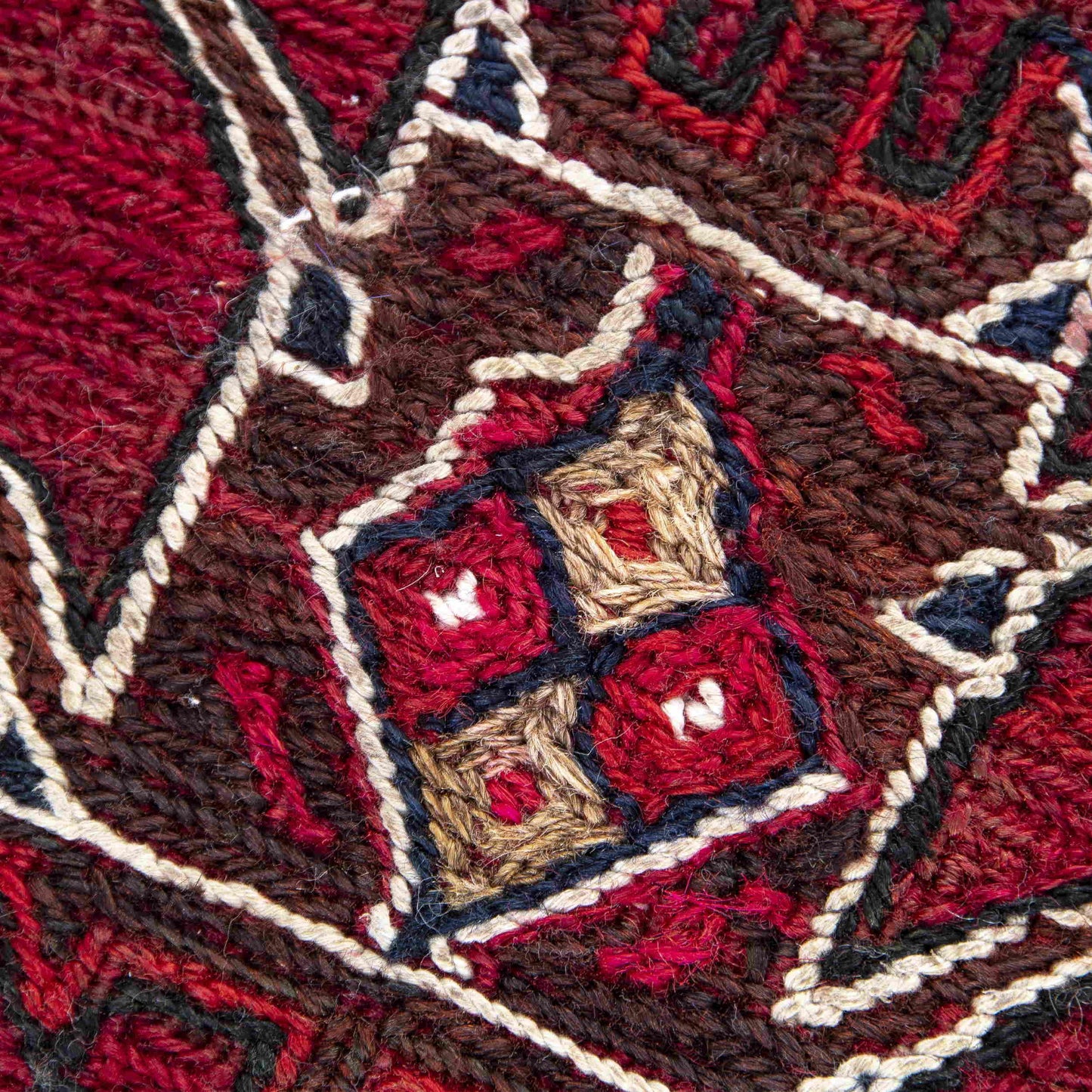 Oriental Kilim Bahtiyari Handmade Wool On Cotton 91 X 176 Cm - 3' X 5' 10'' ER01
