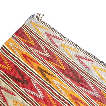 Oriental Kilim Cicim Handmade Wool On Wool 70 X 106 Cm - 2' 4'' X 3' 6'' ER01