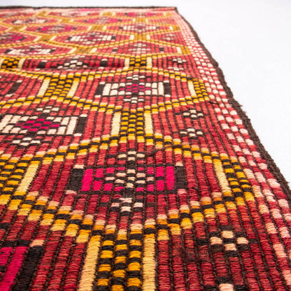 Oriental Kilim Cicim Handmade Wool On Wool 99 X 147 Cm - 3' 3'' X 4' 10'' ER01