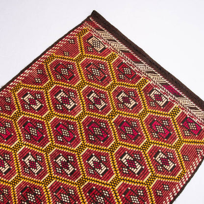 Oriental Kilim Cicim Handmade Wool On Wool 99 X 147 Cm - 3' 3'' X 4' 10'' ER01