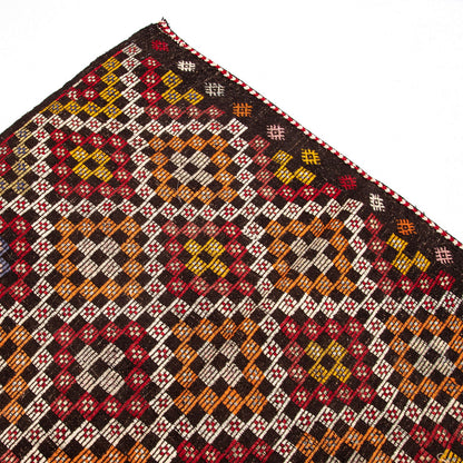 Oriental Kilim Cicim Handmade Wool On Wool 155 X 330 Cm - 5' 2'' X 10' 10'' ER12