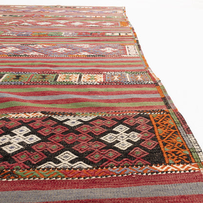 Oriental Kilim Cicim Handmade Wool On Wool 174 X 318 Cm - 5' 9'' X 10' 6'' ER12