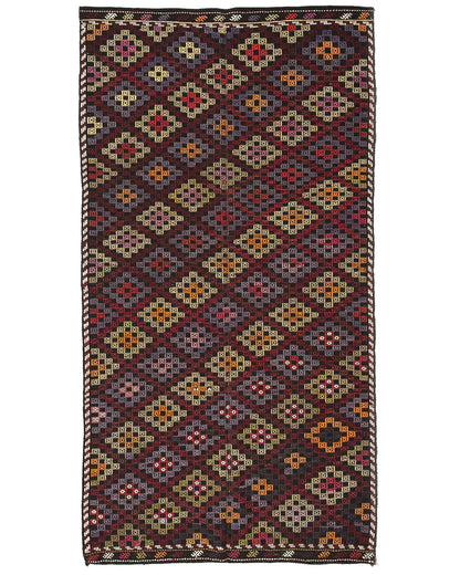 Oriental Kilim Cicim Handmade Wool On Wool 180 X 328 Cm - 5' 11'' X 10' 10'' ER23