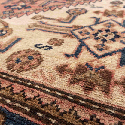 Alfombra oriental de Anatolia anudada a mano de lana sobre lana 125 X 200 cm - 4' 2'' X 6' 7'' Rojo C014 ER01