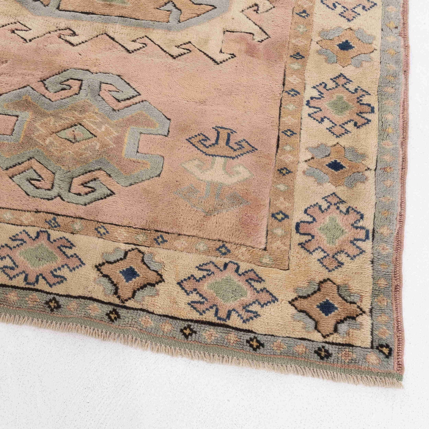 Oriental Rug Anatolian Hand Knotted Wool On Wool 136 X 197 Cm - 4' 6'' X 6' 6'' ER01