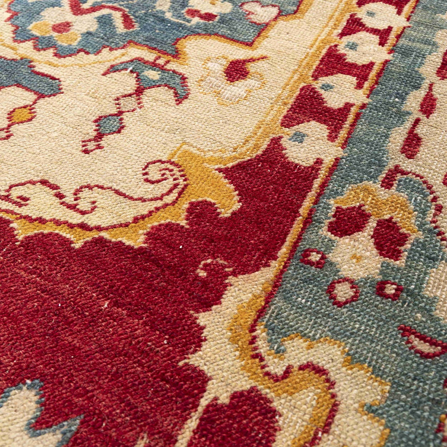 Oriental Rug Anatolian Hand Knotted Wool On Wool 138 X 200 Cm - 4' 7'' X 6' 7'' ER01