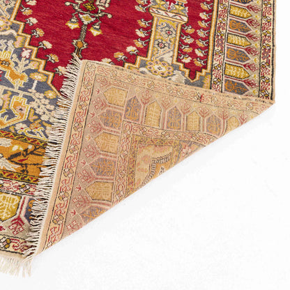 Oriental Rug Anatolian Hand Knotted Wool On Wool 140 X 195 Cm - 4' 8'' X 6' 5'' ER01