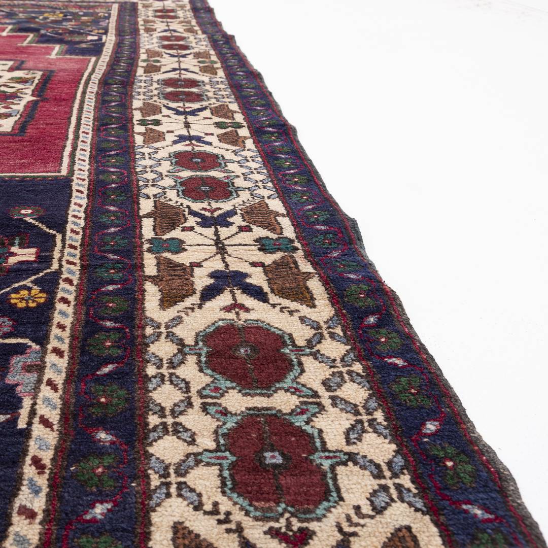 Oriental Rug Anatolian Hand Knotted Wool On Wool 172 X 275 Cm - 5' 8'' X 9' 1'' ER12