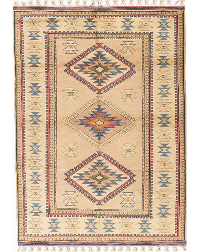 Oriental Rug Anatolian Hand Knotted Wool On Wool 176 X 251 Cm - 5' 10'' X 8' 3'' ER12